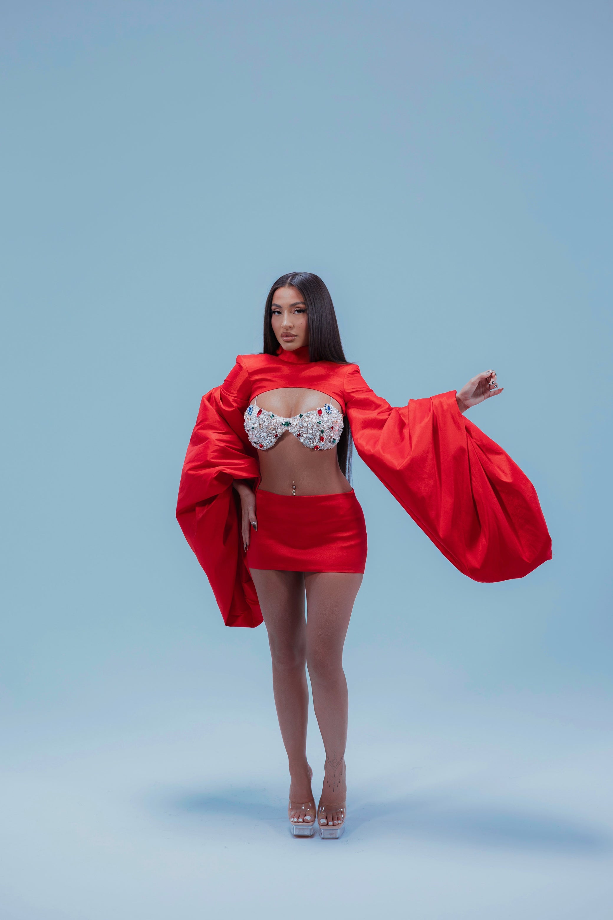 OSÈ Red Dress